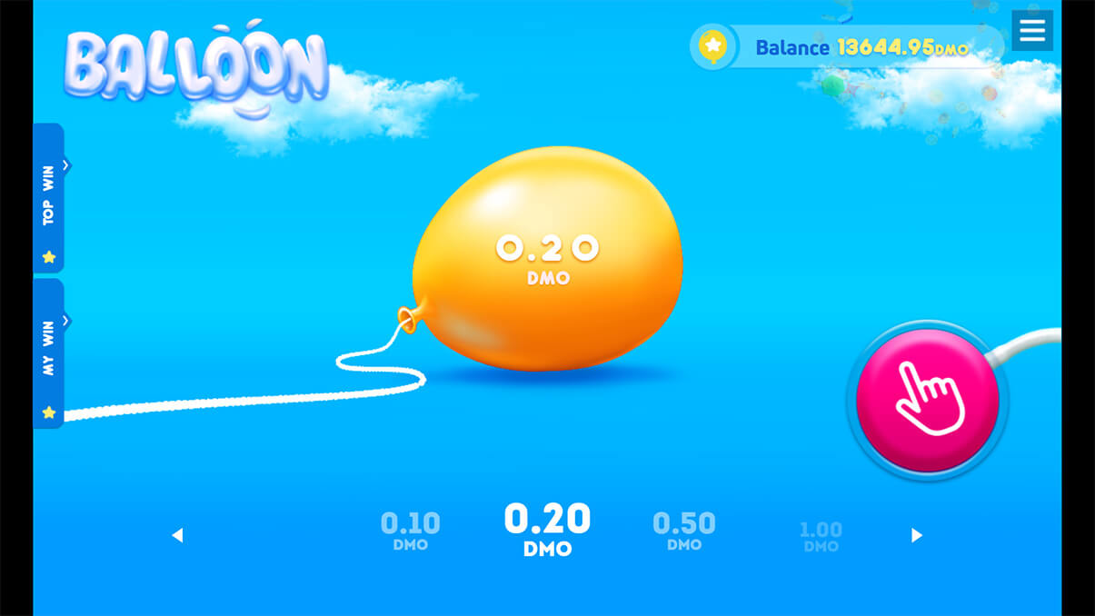 imagen de presentación del mini-juego Mining Balloon