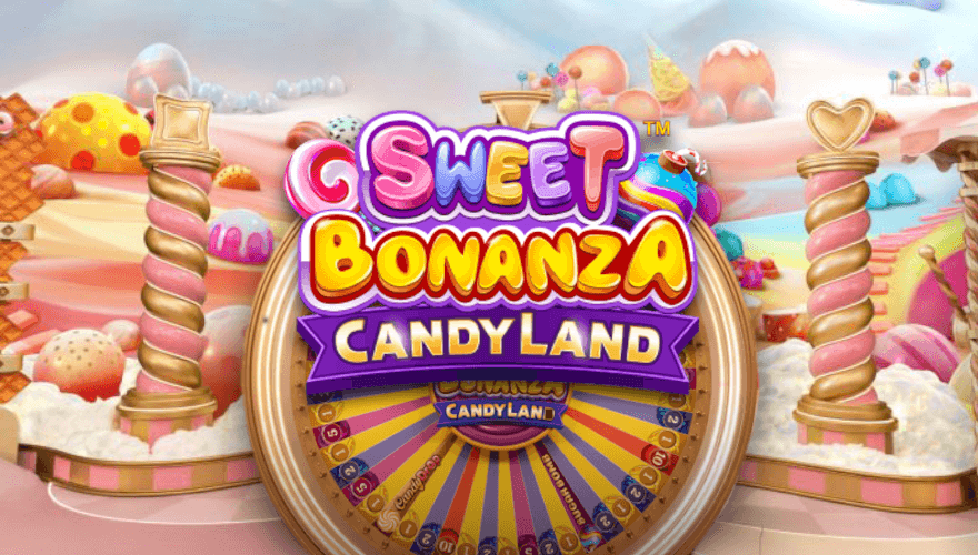 banner Sweet Bonanza Candyland