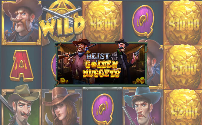 Heist for the Golden Nuggets machine à sous gratuite