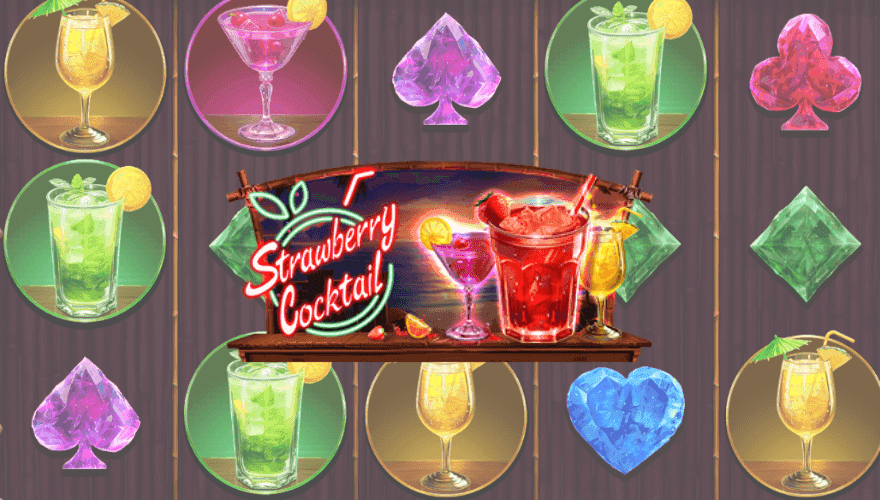 Strawberry Cocktail machine à sous gratuite