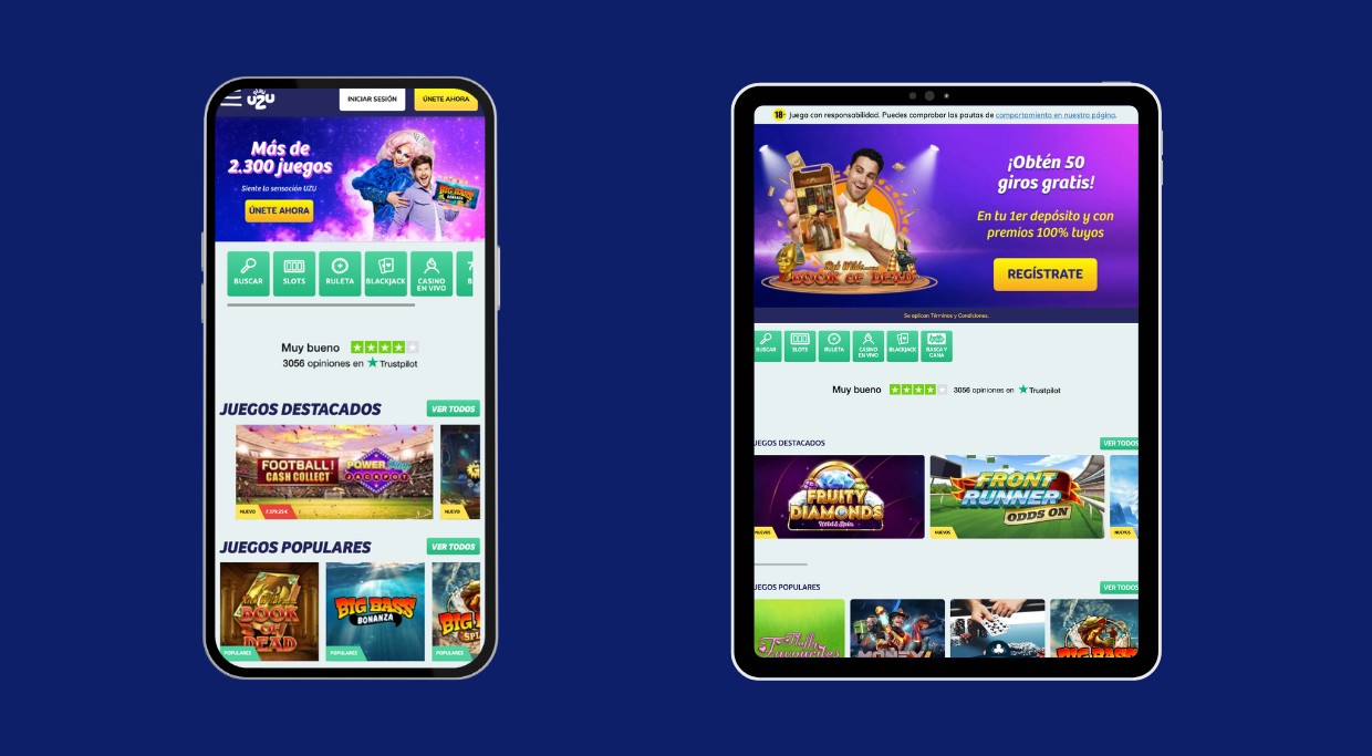Jugar en el casino móvil PlayUzu