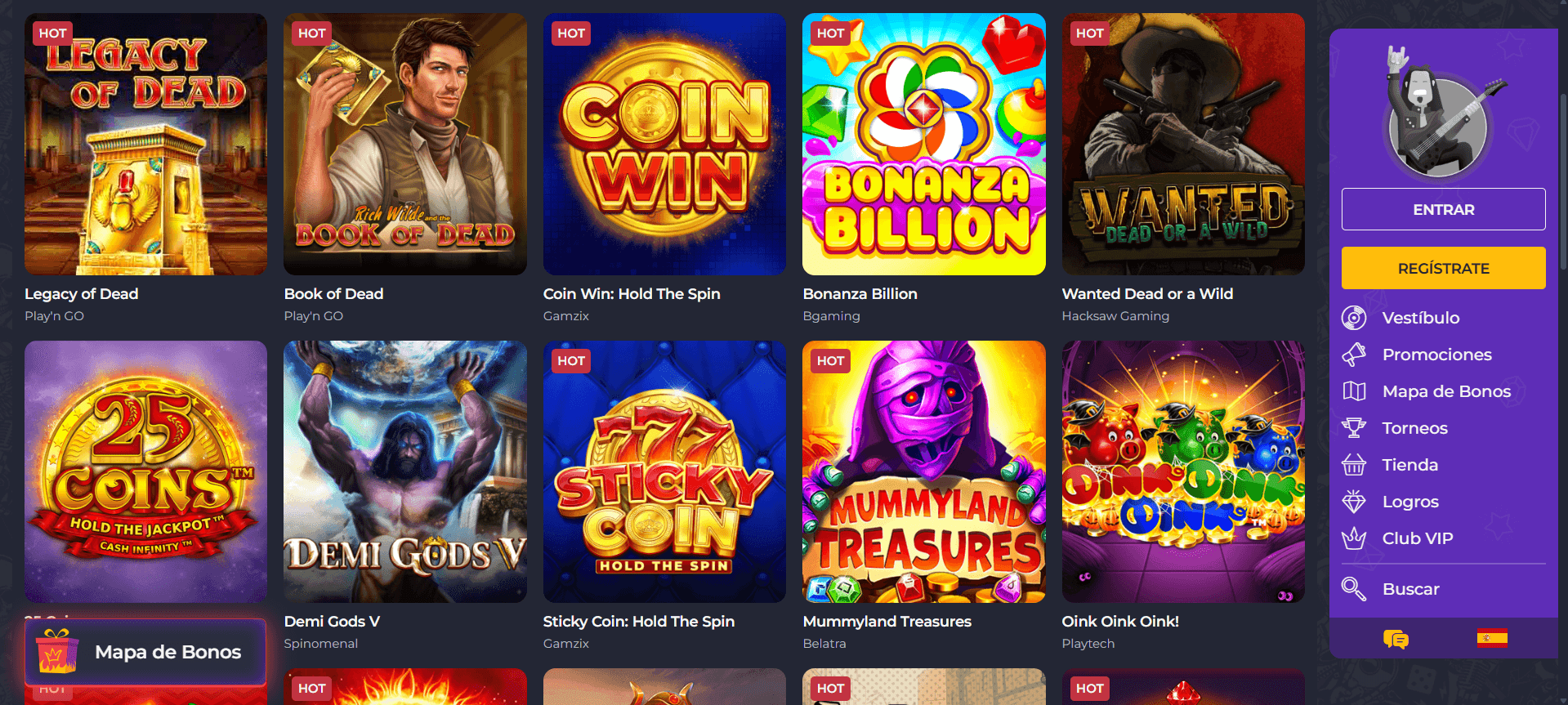 tragaperras Rollingslots casino