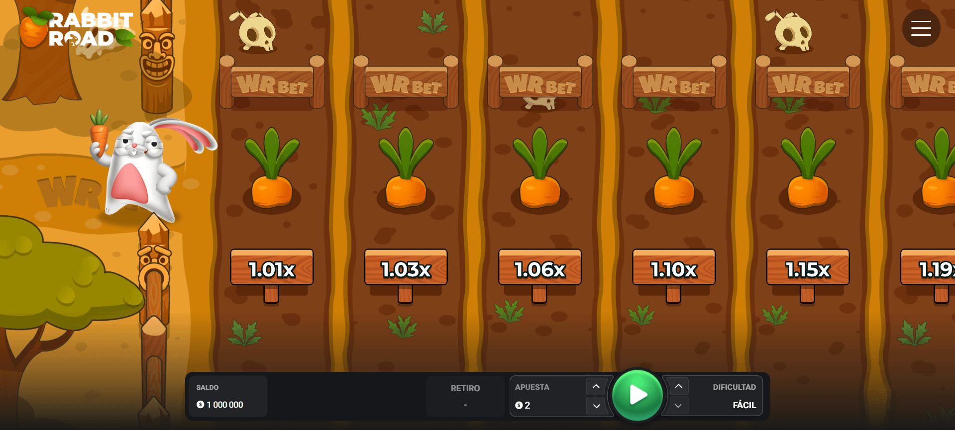 Rabbit Road juego de casino